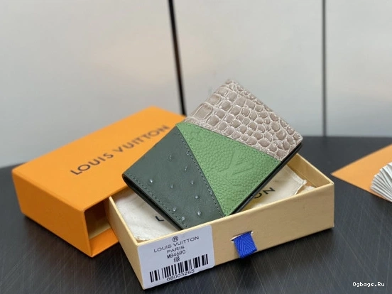 VUITTON Organizer-7.5*11.1*1 cm Pocket LOUIS 0225